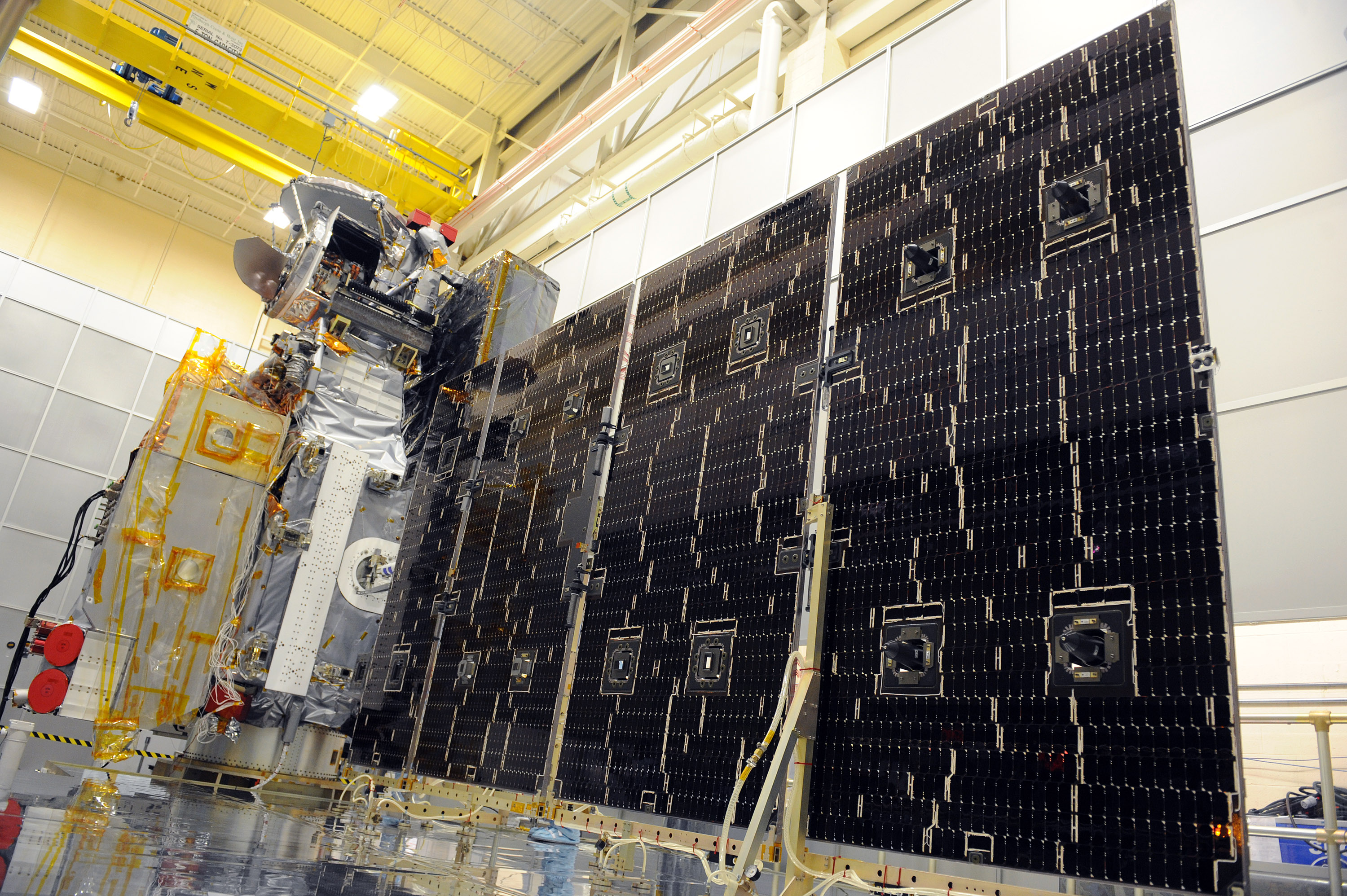 Deployment Test of GPM Solar Wings