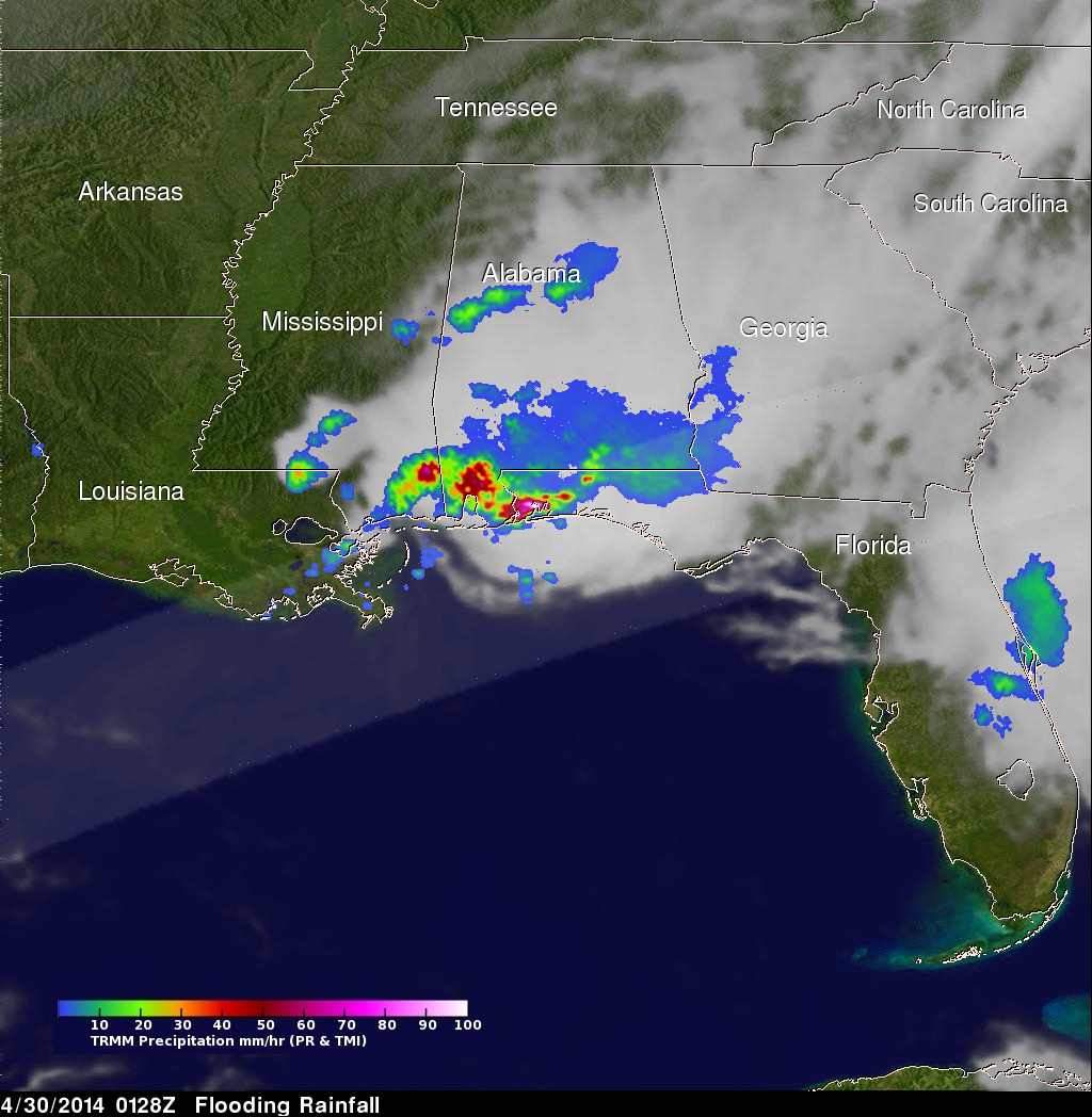 Extreme Rainfall Over Florida Panhandle