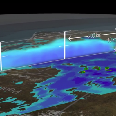 3D Views of February Snow Storms from GPM