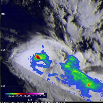 TRMM Measures Rainfall In Ikola And Joalane