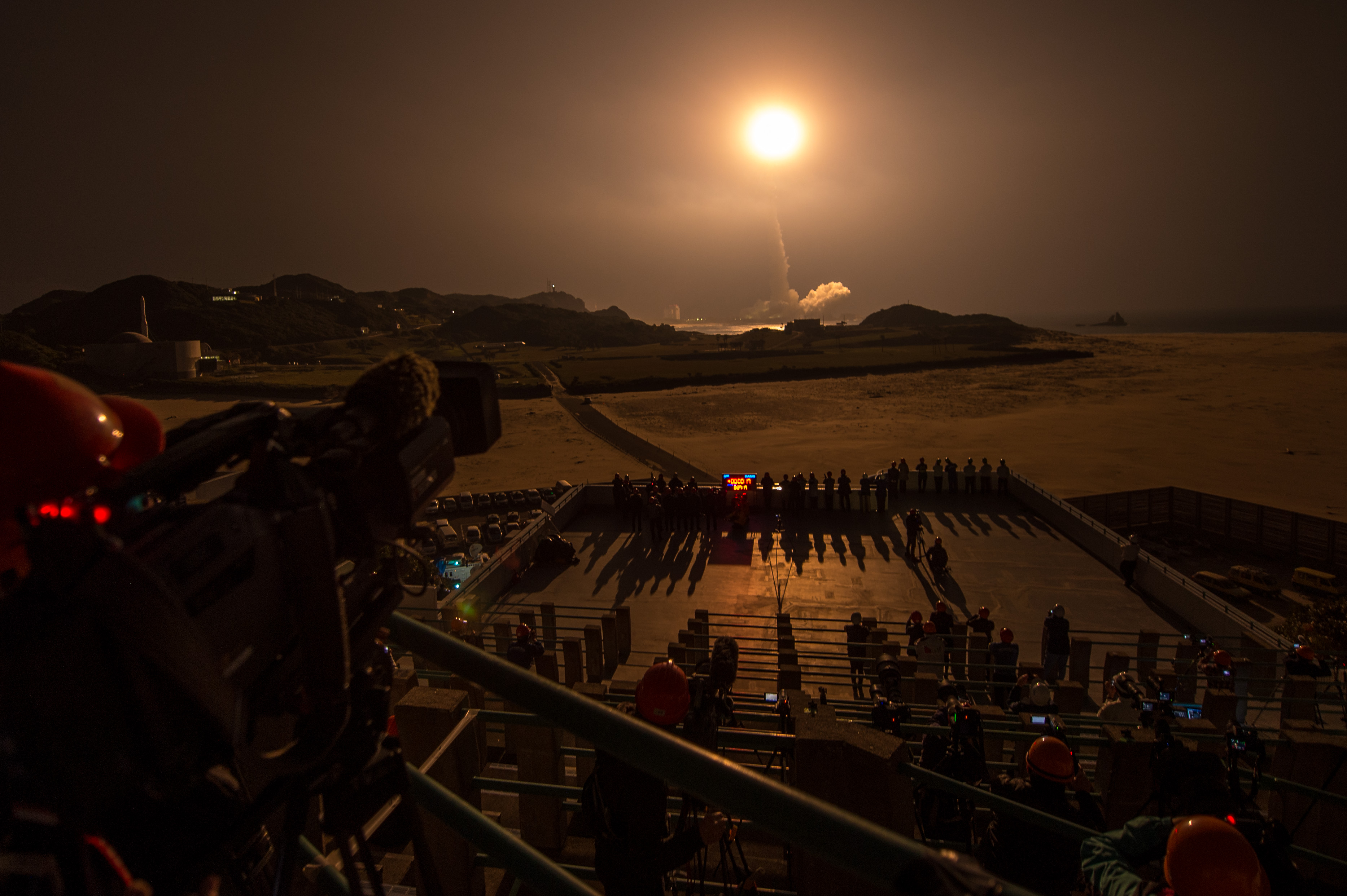 GPM Launches from Tanegashima Space Center