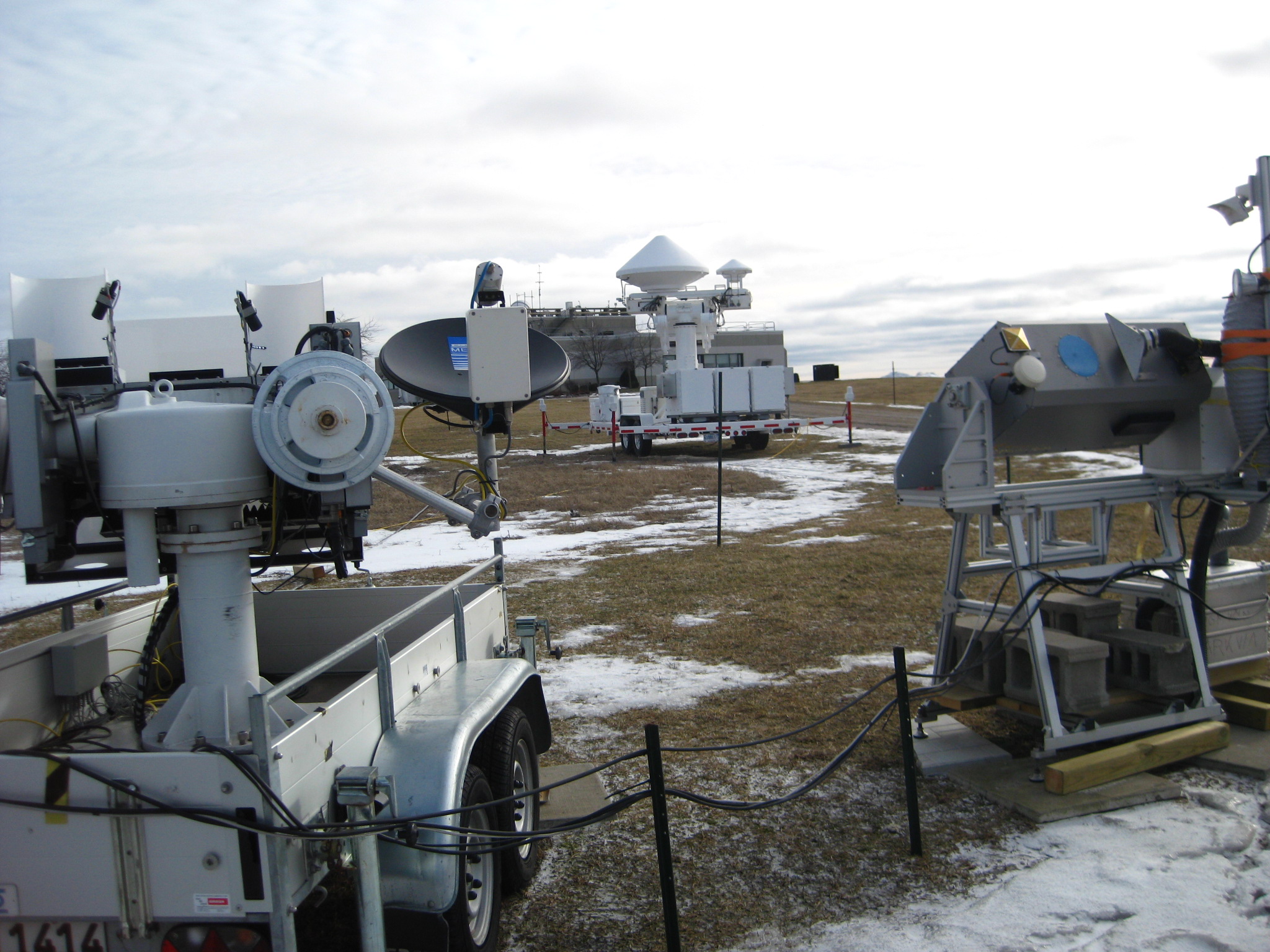 Multiple GCPEx ground instruments at the CARE site.