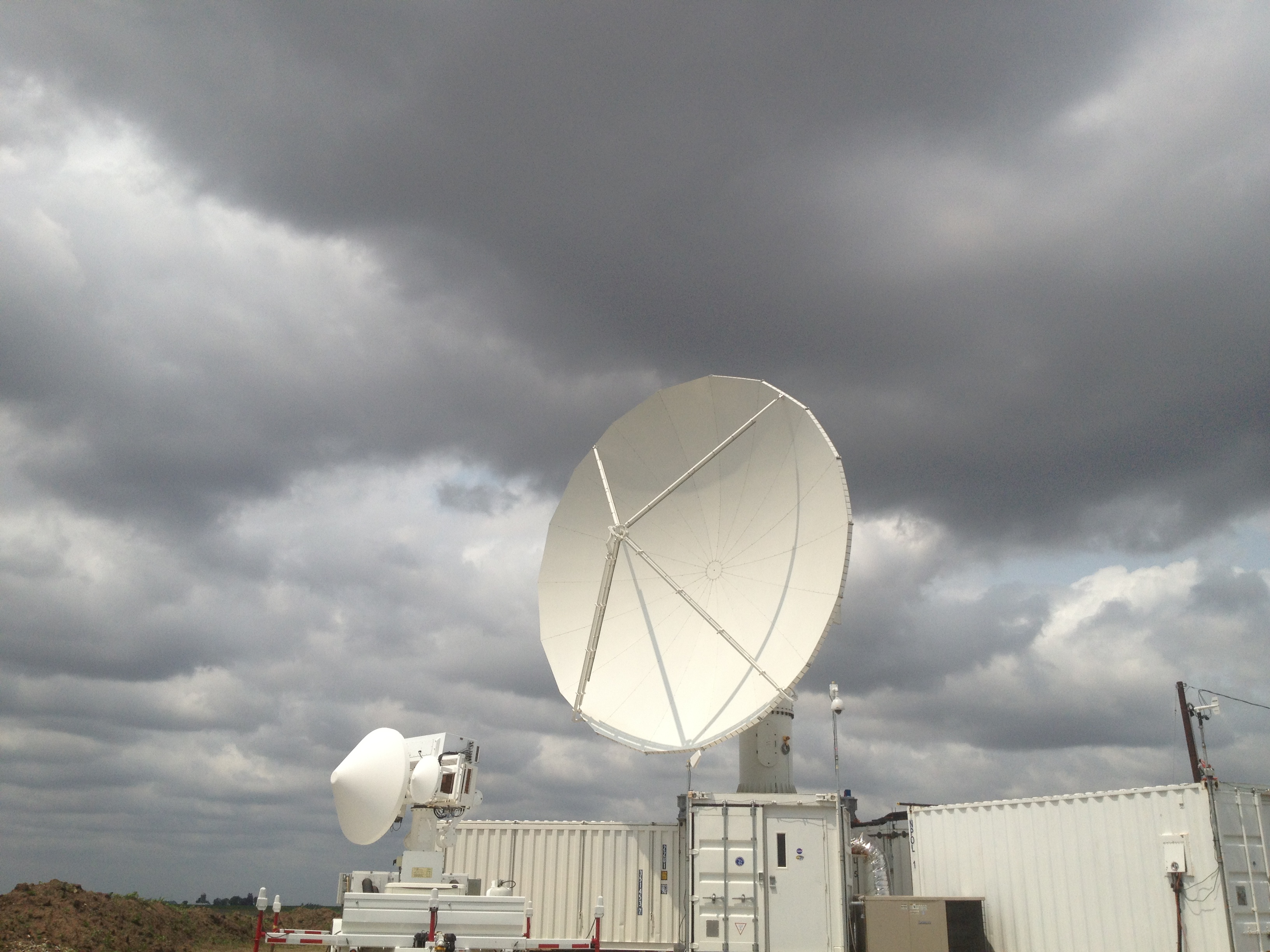 Precipitation Radars set up at IFloodS
