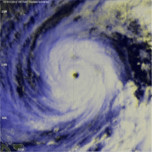 Widespread Rainfall With Super Typhoon Vongfong