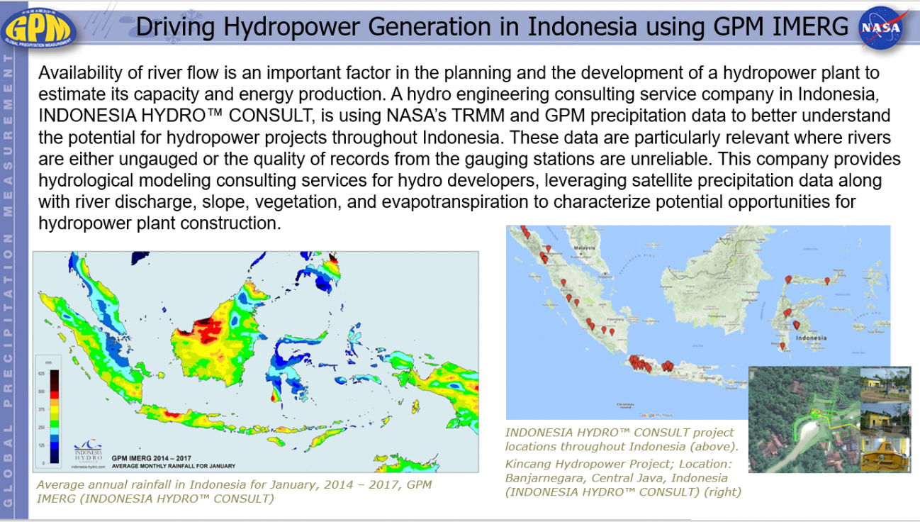 Driving Hydropower Generation in Indonesia using GPM IMERG