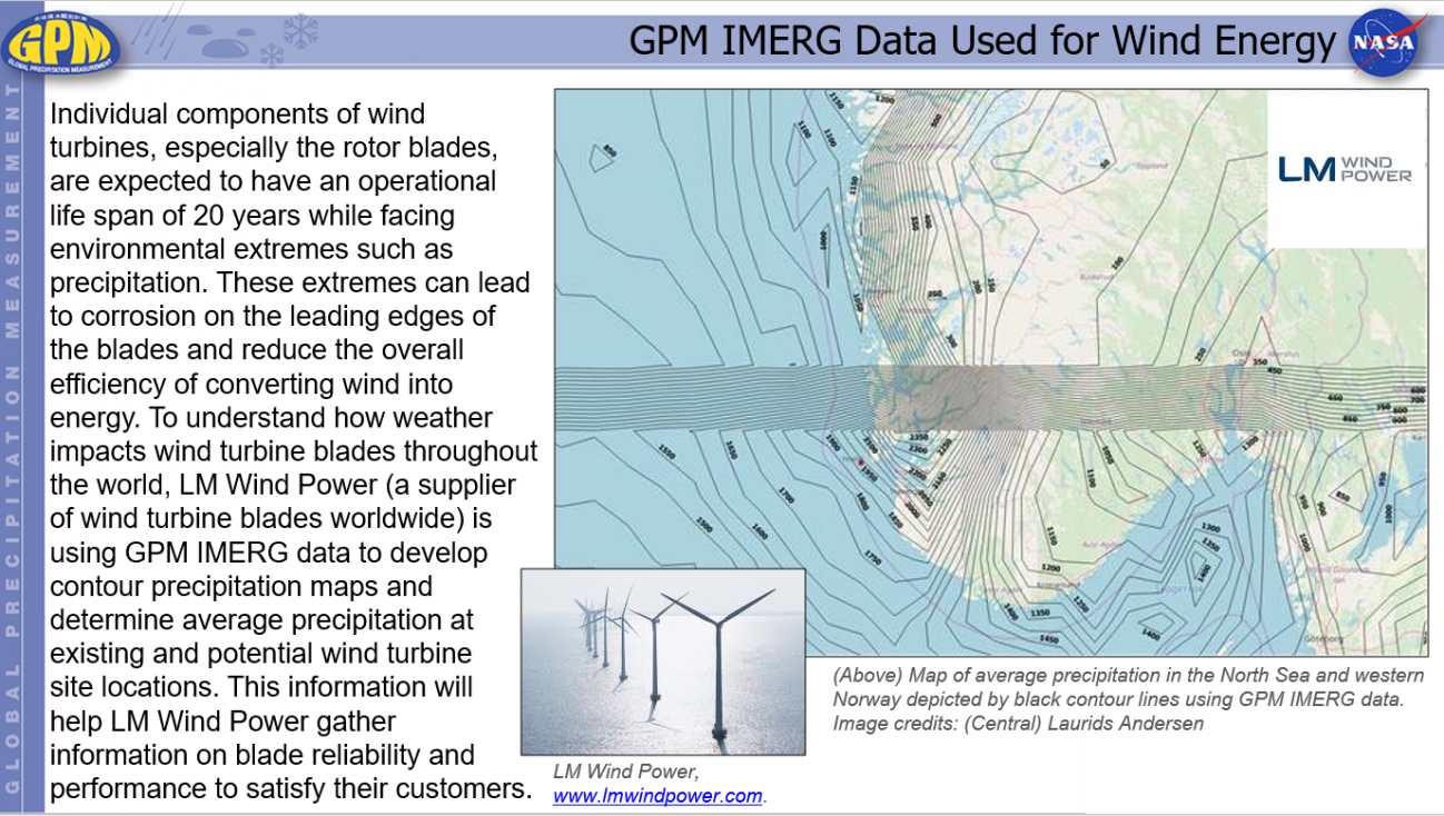 GPM IMERG Data Used for Wind Energy 