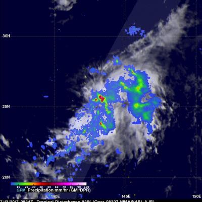 Rainfall In Potential Tropical Cyclone Analyzed