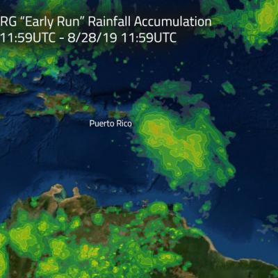 GPM IMERG Measures Rainfall Accumulation from Hurricane Dorian in the Caribbean