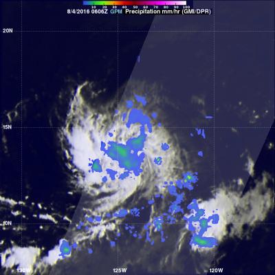 GPM Observes Tropical Storm Ivette 