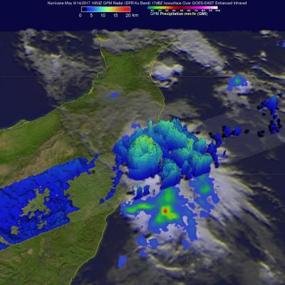 GPM Sees Hurricane Max Approaching Mexico's Coast