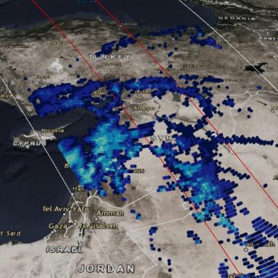 GPM Measures Heavy Rainfall from "The Dragon" Cyclonic Storm System in the Middle East