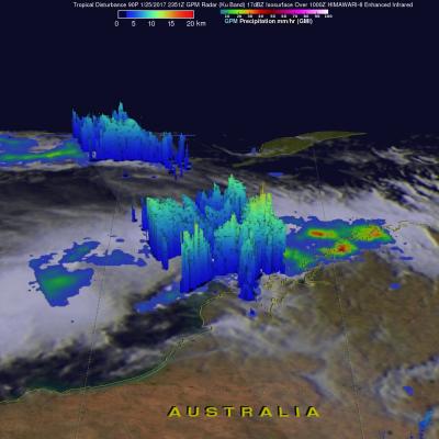 GPM Sees Possible Tropical Cyclone Developing