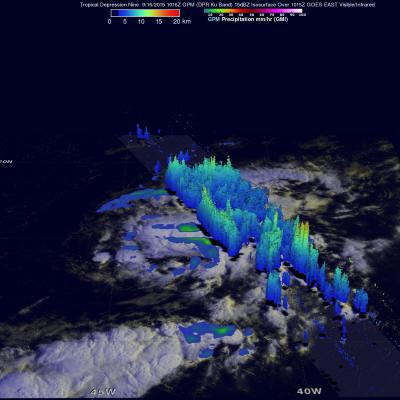 GPM Sees Tropical Depression Nine (td9) Forming