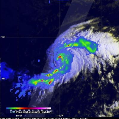 GPM Finds Heavy Rain In Tropical Storm Ulika 