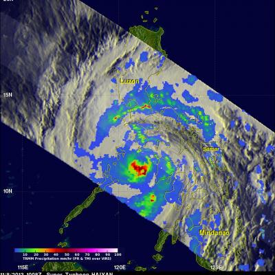 Super Typhoon Haiyan Hits the Philippines