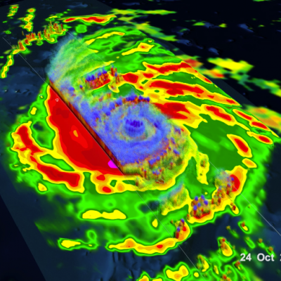 GPM Catches Typhoon Yutu Making Landfall