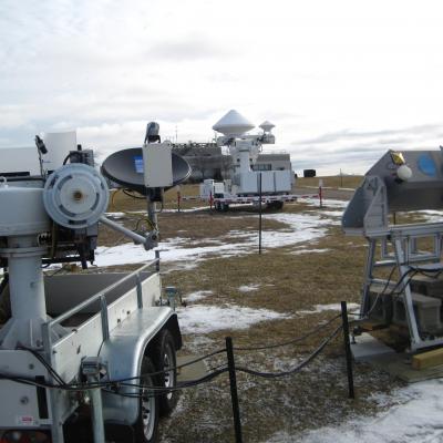 Multiple ground instruments at the CARE site
