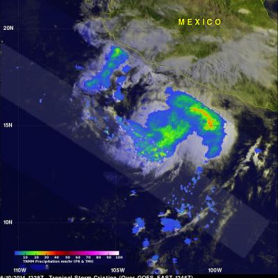 Tropical Storm Cristina 