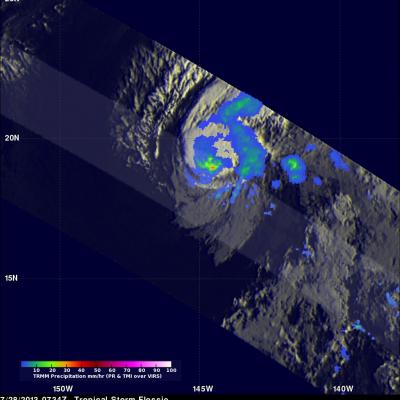 Tropical Storm Flossie Threatens Hawaiian Islands 