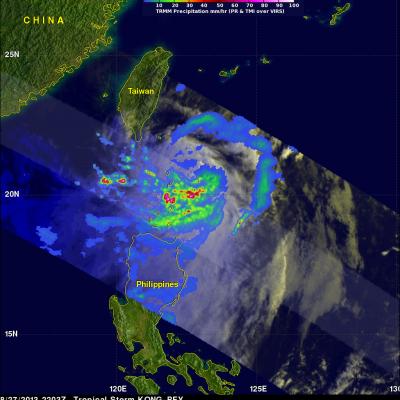 Tropical Storm Kong-Rey To Hit Taiwan Then Japan