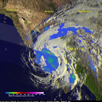 Baja California Battered And Drenched By Odile 