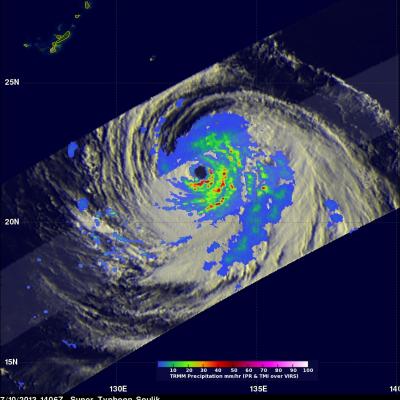 Super Typhoon Soulik Forms in the Pacific