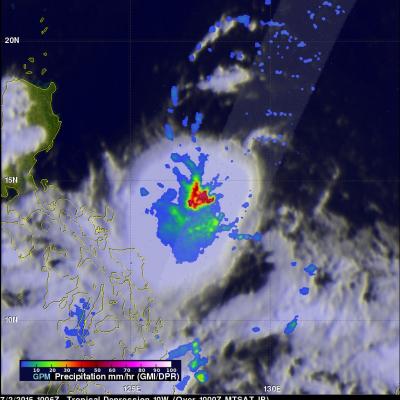 Two Future Typhoons Monitored By GPM