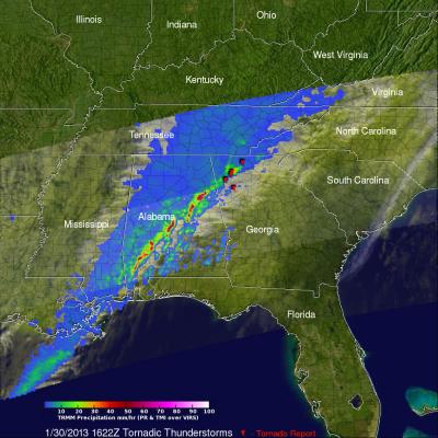 Early Spring-like Storm Brings Severe Weather, Tornadoes to the Southeast